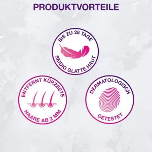 Veet Easy Wax Roll On Nachfüllpatrone Beine & Arme, 50ml
