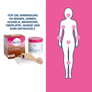 Veet PURE Zuckerpaste Argan Oil, 250ml