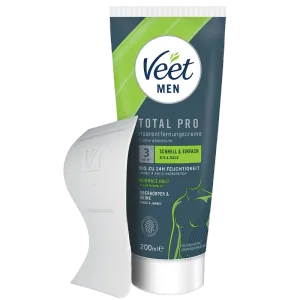 Veet Men Haarentfernungscreme Oberkörper & Beine, normale Haut, 200ml
