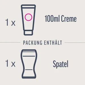 Veet PURE Haarentfernungscreme Körper & Beine, trockene Haut, 100ml