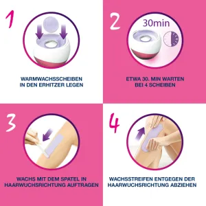 Veet Spawax Ersatz-Wachsscheiben, 6 Stück