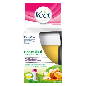 Veet Easy Wax Roll On Nachfüllpatrone Beine & Arme, 50ml