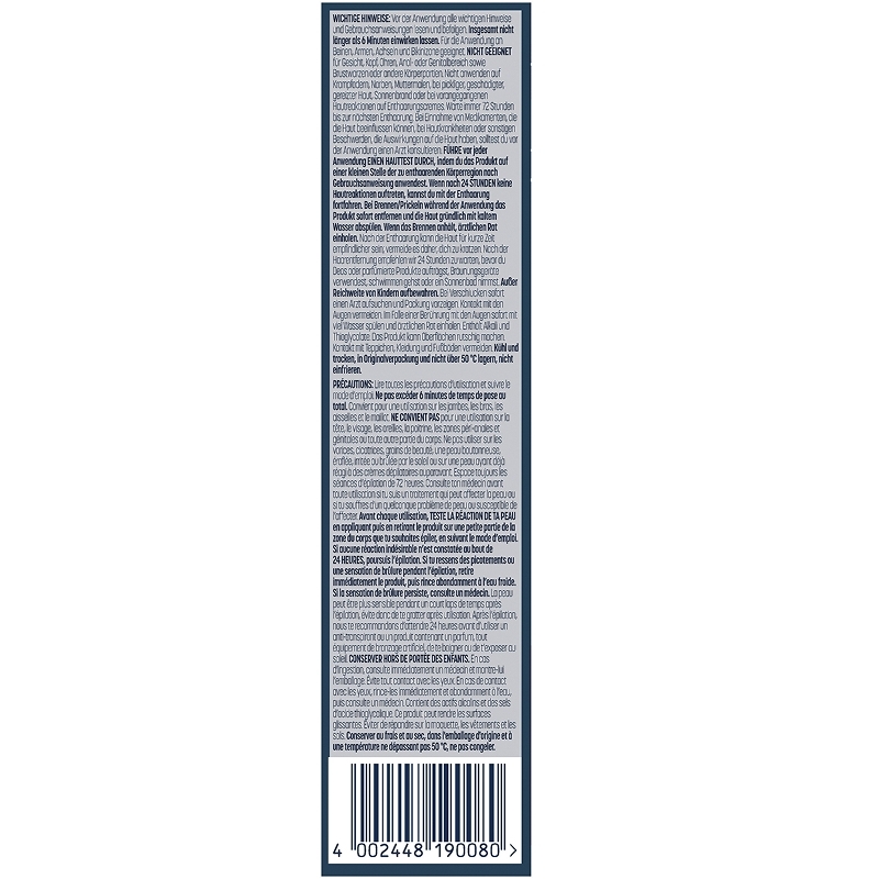 Veet EXPERT Haarentfernungscreme Körper & Beine, alle Hauttypen, 100ml 4