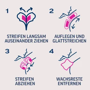 Veet EXPERT Kaltwachsstreifen Bikini & Achseln, alle Hauttypen, 16 Stück