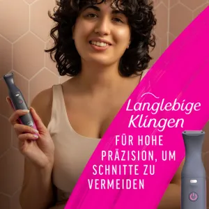 Veet EXPERT All-In-One Trimmer - Trimmer + 2 Trimmerköpfe & 3 Kammaufsätze 8