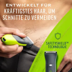 Veet Men Intimate Trimmer - Trimmer + 1 Trimmerkopf & 2 Kammaufsätze