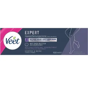 Veet EXPERT Haarentfernungscreme Körper & Beine, alle Hauttypen, 100ml
