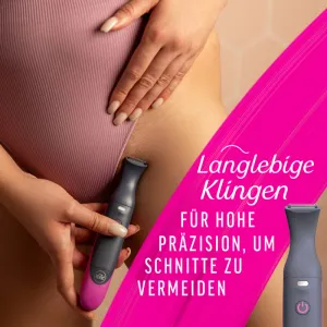 Veet EXPERT All-In-One Trimmer - Trimmer + 2 Trimmerköpfe & 3 Kammaufsätze 8
